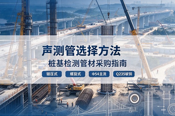 歙县声测管选型标准