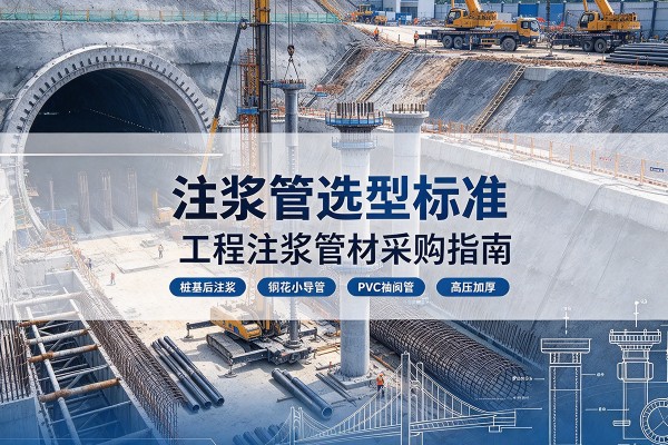 歙县注浆管选型标准
