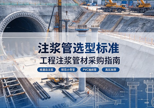 歙县注浆管选型标准